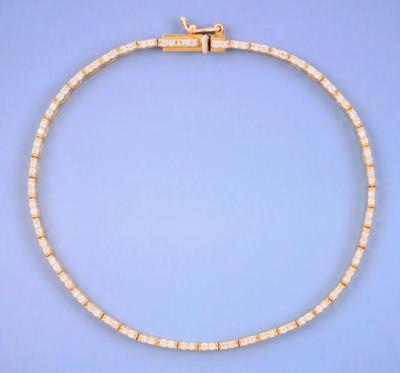 Brillantarmkette zus. ca. 1 ct - Klenoty a Hodinky