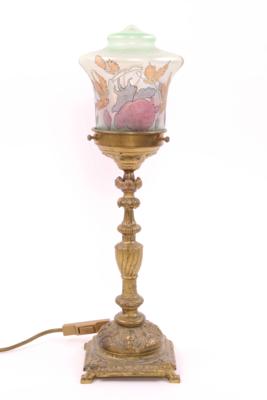 Tischlampe, 1. Drittel 20. Jhdt., - Jewellery, Works of Art and art