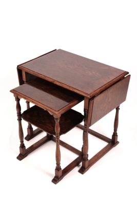 2-teiliger Tischsatz, in englischem Stil, 20. Jhdt. - Schmuck, Kunst & Antiquitäten