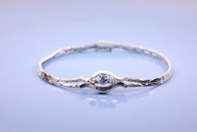 Diamant/Saphirarmkette - Schmuck, Kunst & Antiquitäten