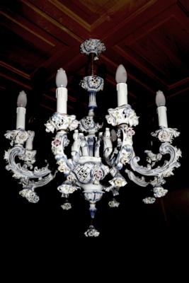 Luster, in klassizistischem Stil, - Jewelry, Art & Antiques