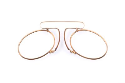 Goldene Steckbrille - Jewelry, Art & Antiques