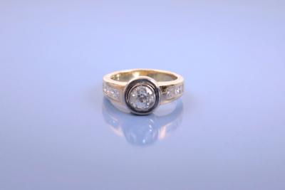 Altschliffbrillant/Diamant Damenring zus. ca. 1,20 ct - Jewelry, Art & Antiques