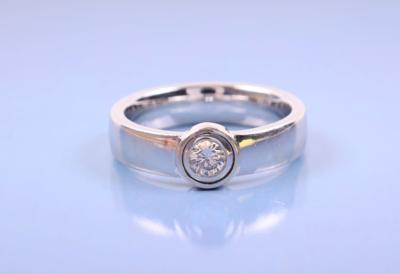 Brillantsolitär-Ring ca. 0,25 ct - Jewelry, Art & Antiques
