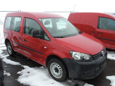 KKW VW Caddy, Kasten/4 x 4, rot - Fahrzeuge ÖBB