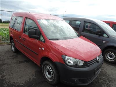 KKW VW Caddy-Kasten, 4 x 4, rot - Motorová vozidla a technika