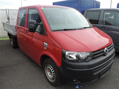 KKW VW Transporter T5/7-Doka Pritsche Allrad RS3400 rot - Fahrzeuge ÖBB