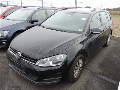 KKW VW Golf VII Variant Trendline 1,6 TDI schwarz - Fahrzeuge ÖBB