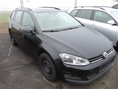 KKW VW Golf VII Trendline 1.6TDI Variant schwarz - Fahrzeuge ÖBB