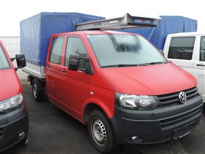 LKW VW T5 Doka-Pritsche LR 2.0 TDI 4Motion rot - Fahrzeuge ÖBB