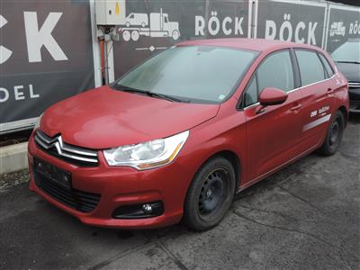 PKW Citroen C4 1.6 HDi rot - Fahrzeuge ÖBB