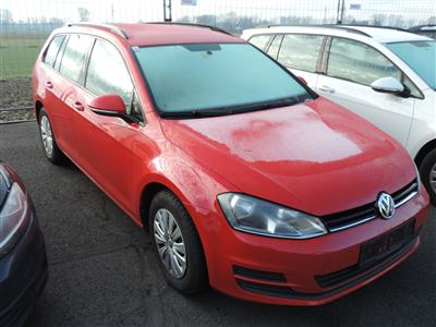 KKW VW Golf VII, Variant, Trendline 1,6 TDI, 4-Motion, rot - Fahrzeuge ÖBB