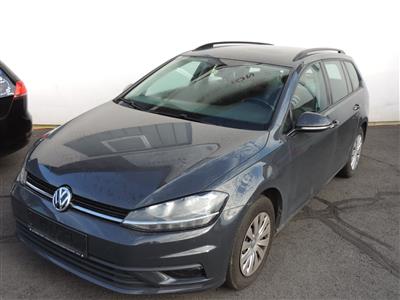 KKW VW Golf VII, Variant, Trendline, 1,6 TDI, grau - Fahrzeuge ÖBB