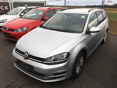 KKW VW Golf VII Trendline 1.6TDI Kombi silber - Fahrzeuge ÖBB