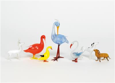 7 Tierfiguren - Grazer Kunst und Antiquitäten Auktion