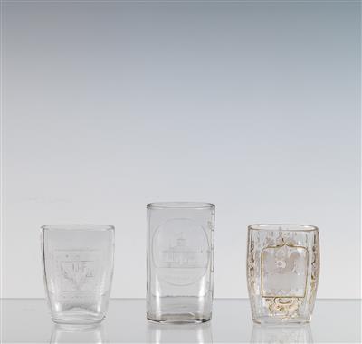 3 Kurbecher (Bäderbecher) - Art and Antiques, Jewellery