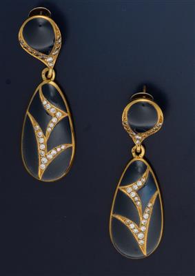 Brillant Ohrsteckclipse - Art and Antiques, Jewellery