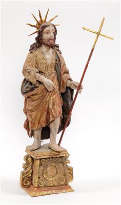 Barock-Skulptur "Heiliger Johannes" - Art and Antiques