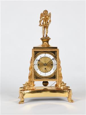Empire-Kaminuhr um 1790/1800 - Kunst, Antiquitäten und Juwelen