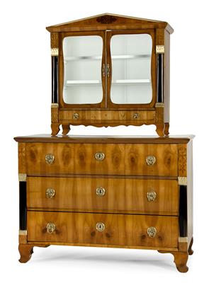 Biedermeier Aufsatzkommode um 1830 - Kunst, Antiquitäten und Juwelen