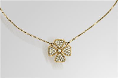 Brillantcollier KLEEBLATT - Umění, starožitnosti a šperky