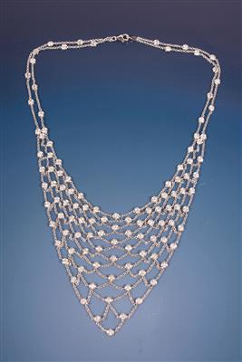 Brillant Collier zus. ca. 3,60 ct - Orologi e gioielli