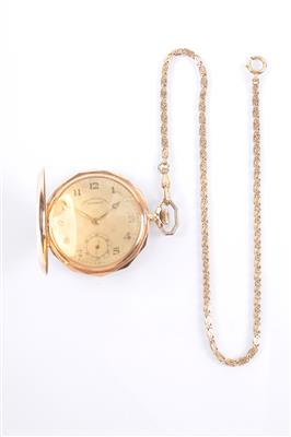 Taschenuhr mit Uhrkette CHRONOMETRE SPARTA - Klenoty a Hodinky