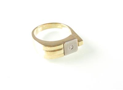 Brillant(Herren) ring - Kunst, Antiquitäten und Schmuck