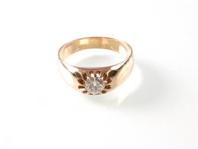 Brillantsolitär ca. 0,55 ct - Antiques, art and jewellery