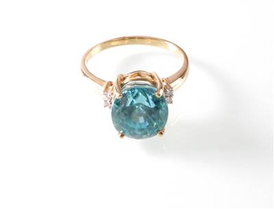 Zirkon Brillant(Damen) ring - Kunst, Antiquitäten und Schmuck