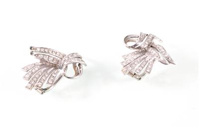 Brillant Diamant Ohrclipse - Arte, antiquariato e gioielli
