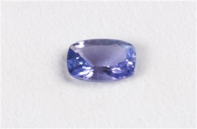 1 loser, oval facettierter Tansanit 3,17 ct - Umění, starožitnosti a šperky