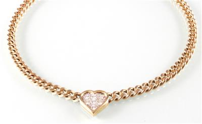 Brillantcollier - Art, antiques and jewellery