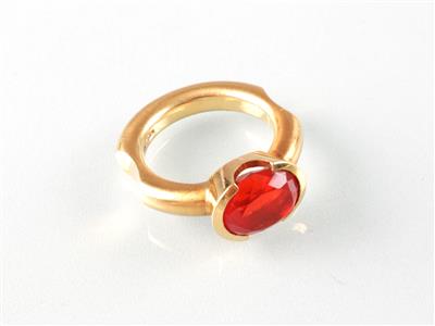 Schmuckstein (Damen) ring - Umění, starožitnosti a šperky