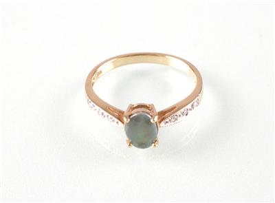 Diamant Alexandrit (Damen) ring - Umění, starožitnosti a šperky