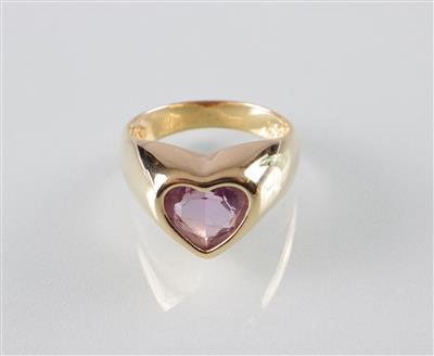 Amethyst (Damen) ring - Art, antiques and jewellery