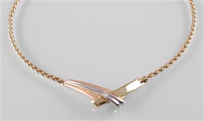 Brillantsolitärcollier - Kunst, Antiquitäten und Schmuck