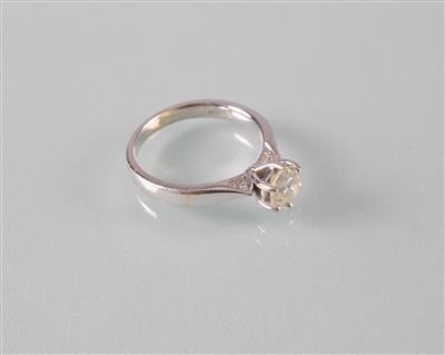 Brillantring zus. ca.0,80 ct - Art, antiques and jewellery