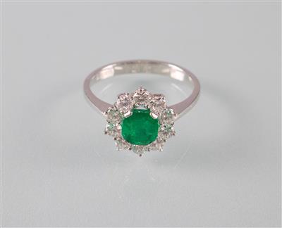 Brillantdamenring zus. ca. 0,80 ct - Kunst, Antiquitäten und Schmuck