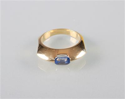 Saphir-Ring - Arte, antiquariato e gioielli