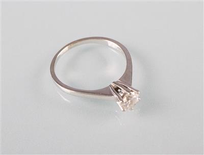 Brillantsolitärring ca.0,54 ct - Kunst, Antiquitäten und Schmuck