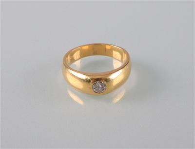 Brillantsolitär ca.0,25 ct - Antiques, art and jewellery