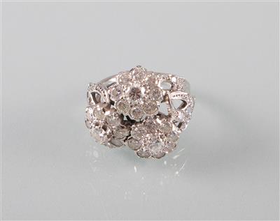 Brillant Diamantring zus. ca. 2,70 ct - Antiques, art and jewellery