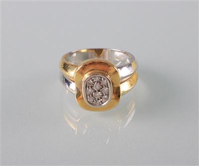 Brillantring zus. ca. 0,24 ct - Arte, antiquariato e gioielli