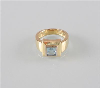 Aquamarinring - Antiques, art and jewellery