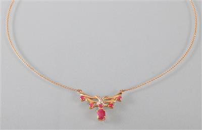 Rubin Diamantcollier - Arte, antiquariato e gioielli