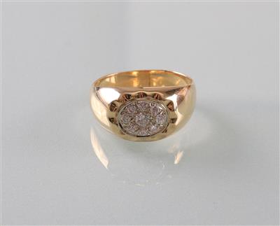 Brillant Ring zus. ca. 0,25 ct - Arte, antiquariato e gioielli