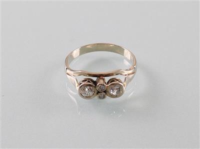 Diamantring zus. ca. 0,55 ct - Arte, antiquariato e gioielli