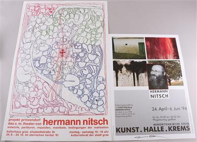 Plakate Hermann Nitsch - Umění, starožitnosti, šperky