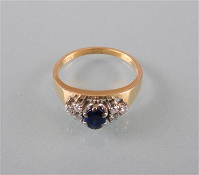 Saphir Brillantring - Šperky